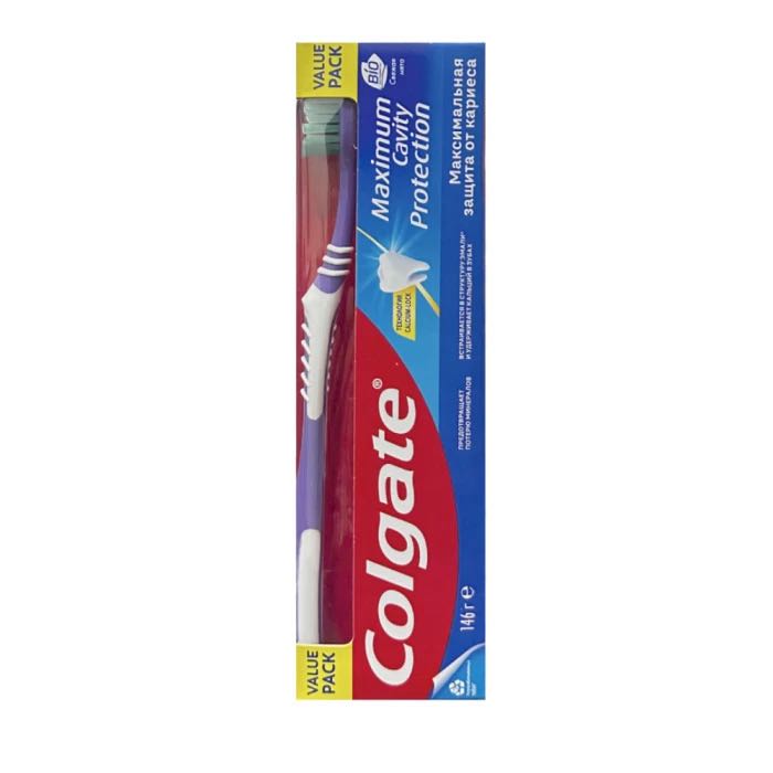 Colgate, Maximum himoya + tish choʻtkasi