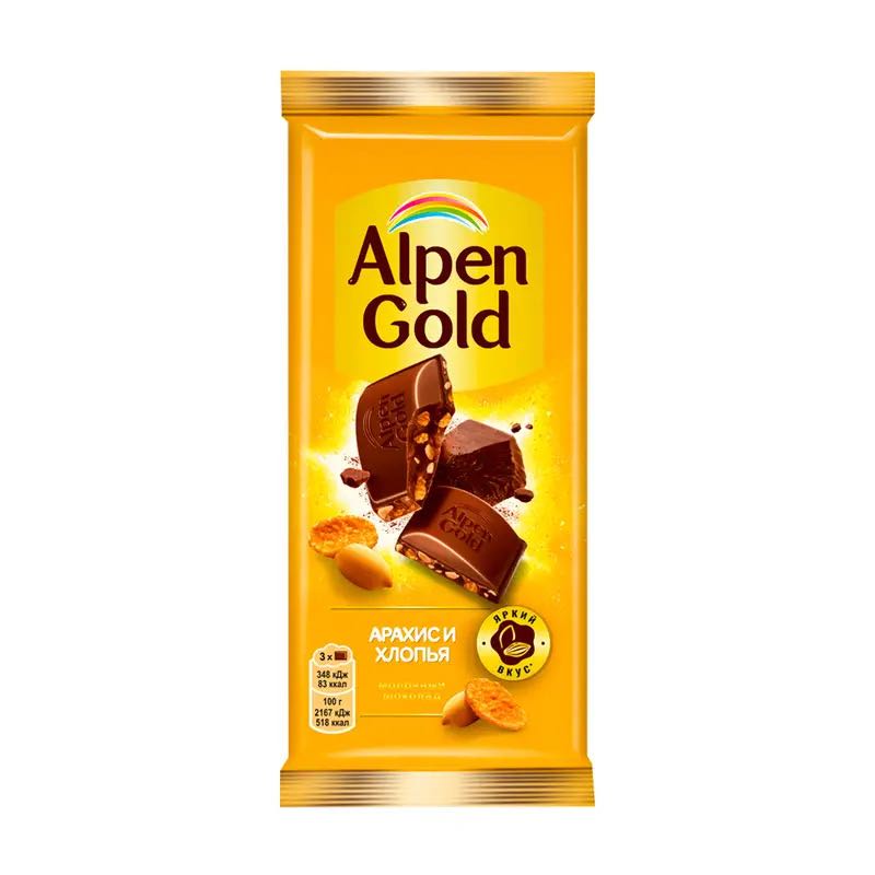 Alpen Gold шоколад молочный 80гр