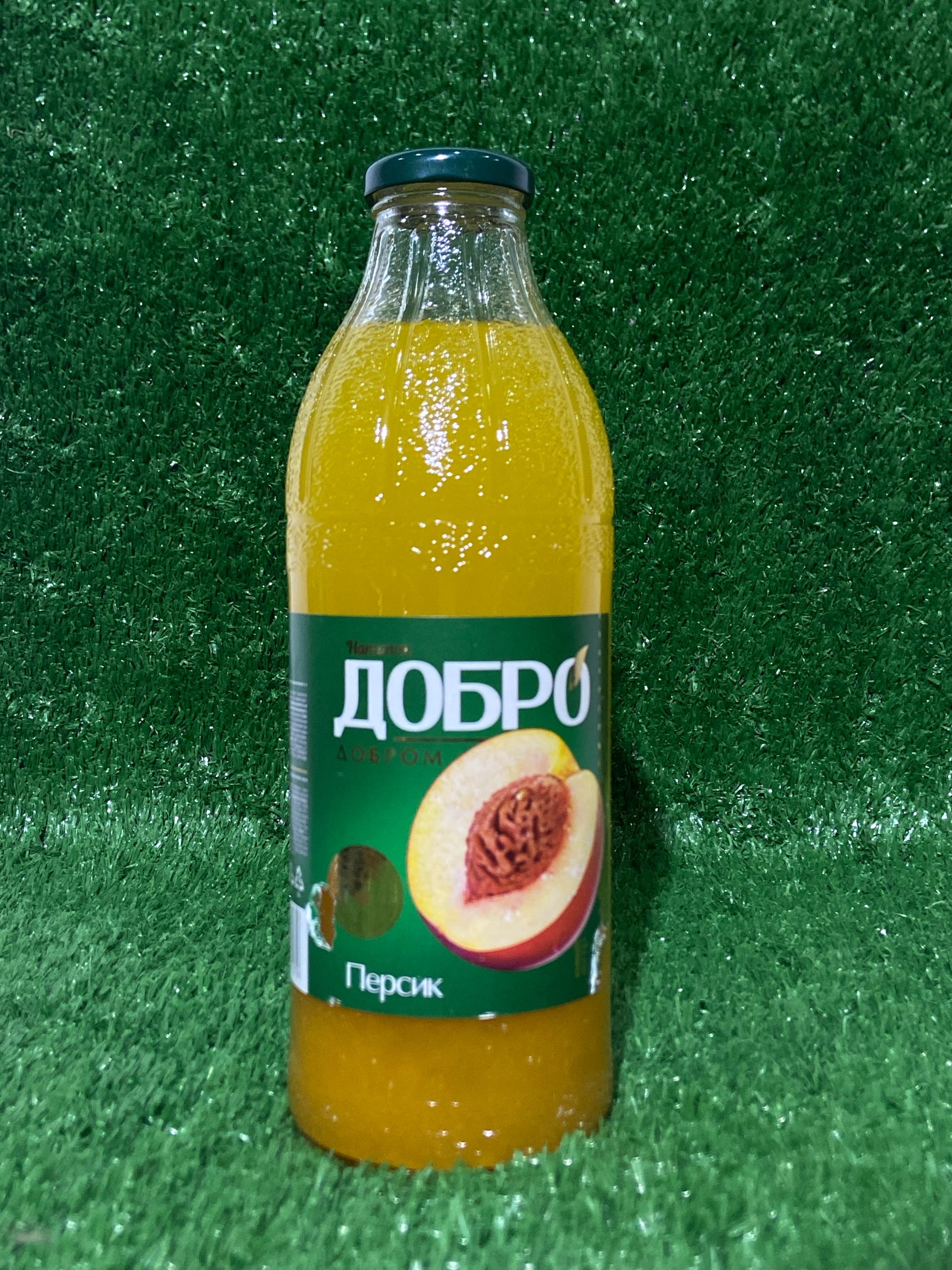 DOBRO-DOBROM, персиковый бутылка 1 л