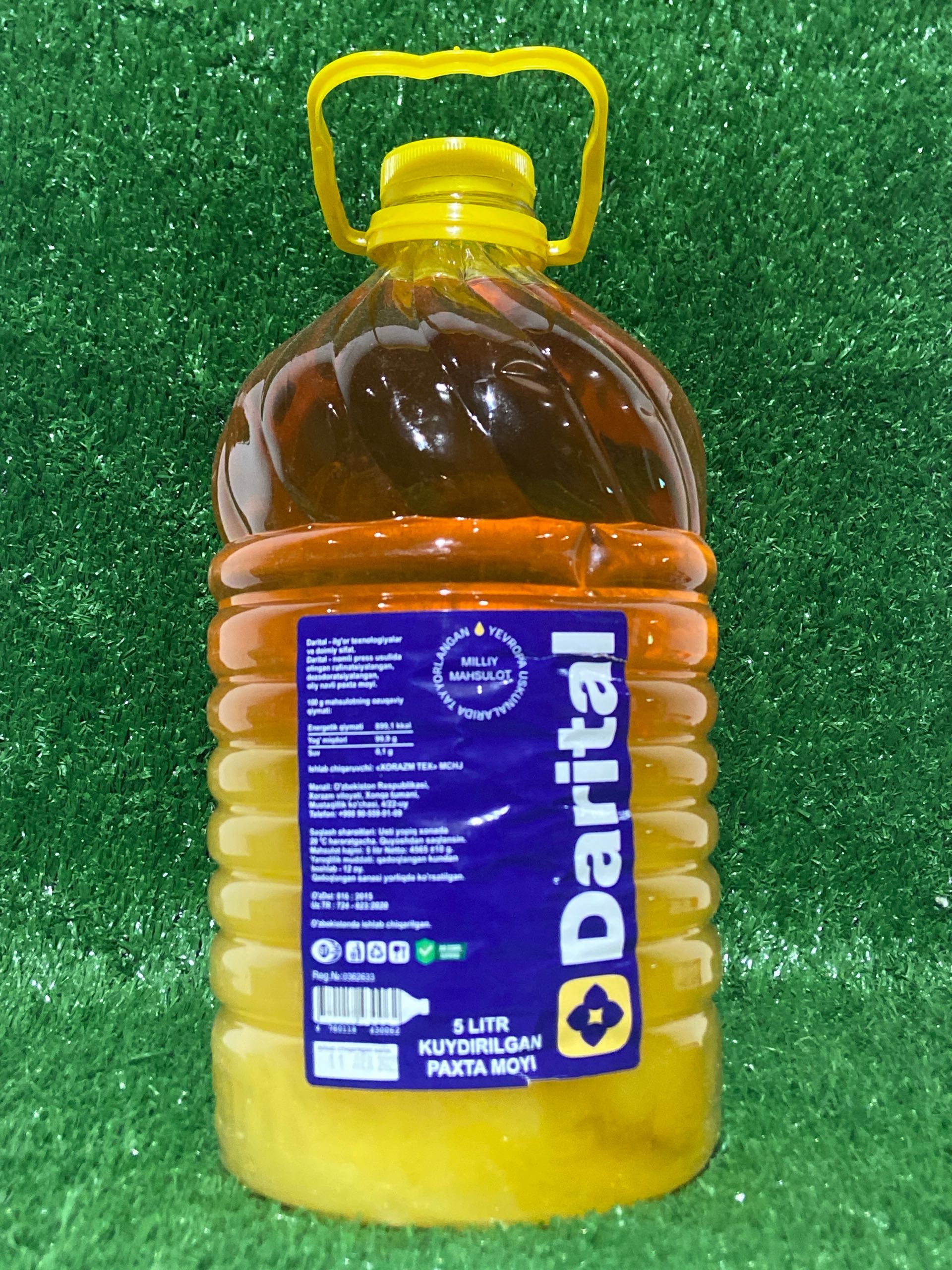 Xlopkoveo maslo Darital 5L