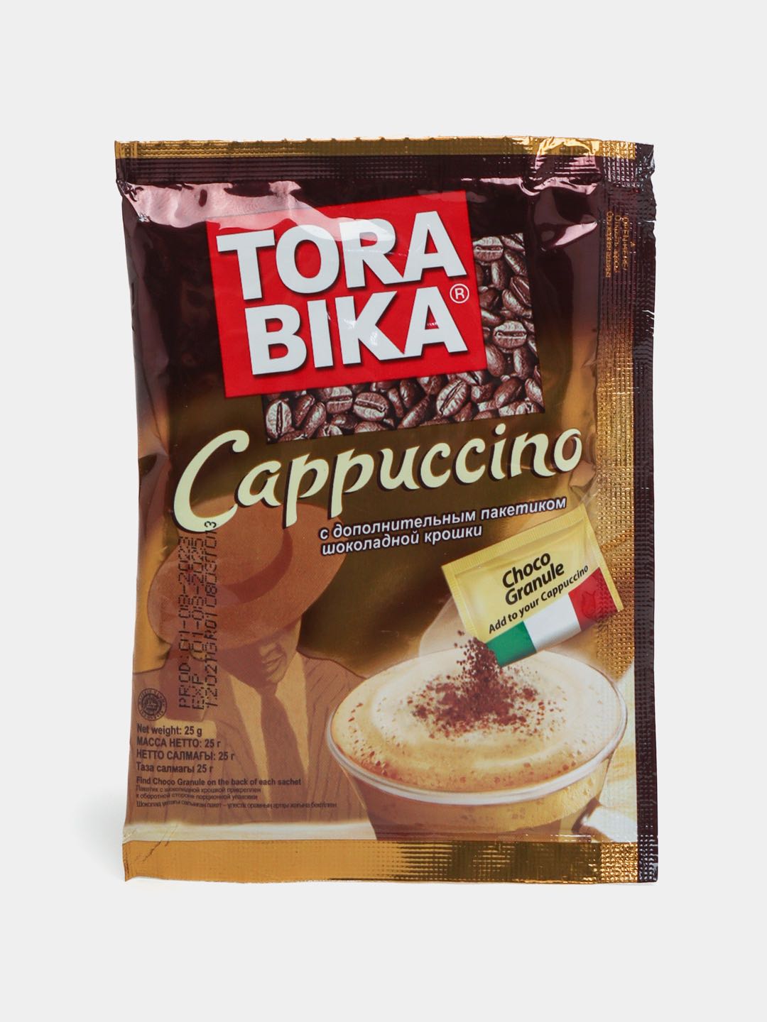 TORA BIKA, в пакетике Torabika Капучино 25г