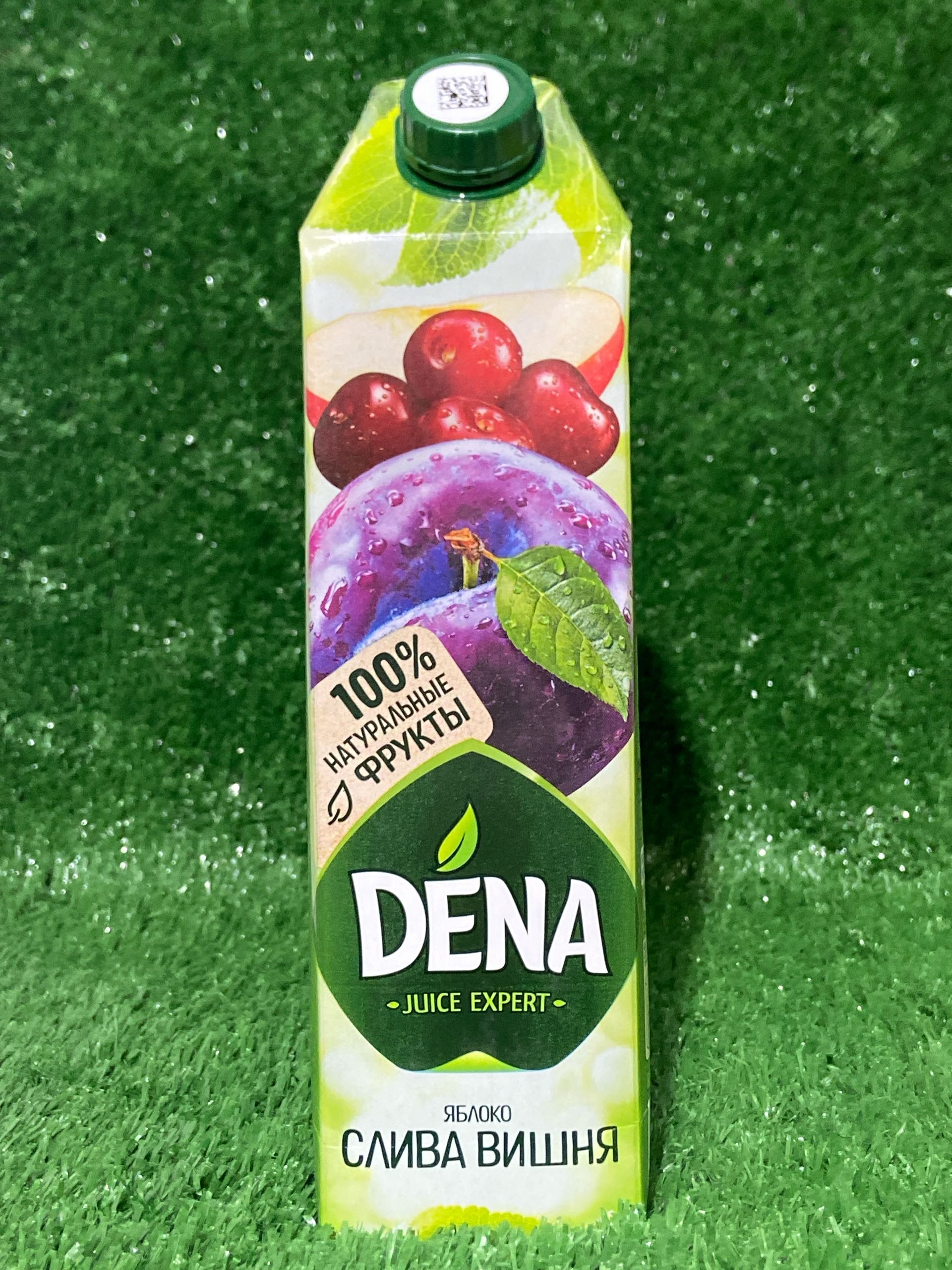 Dena, осветлённый Яблочно-сливово-вишнёвый, Тетра пак 1 л