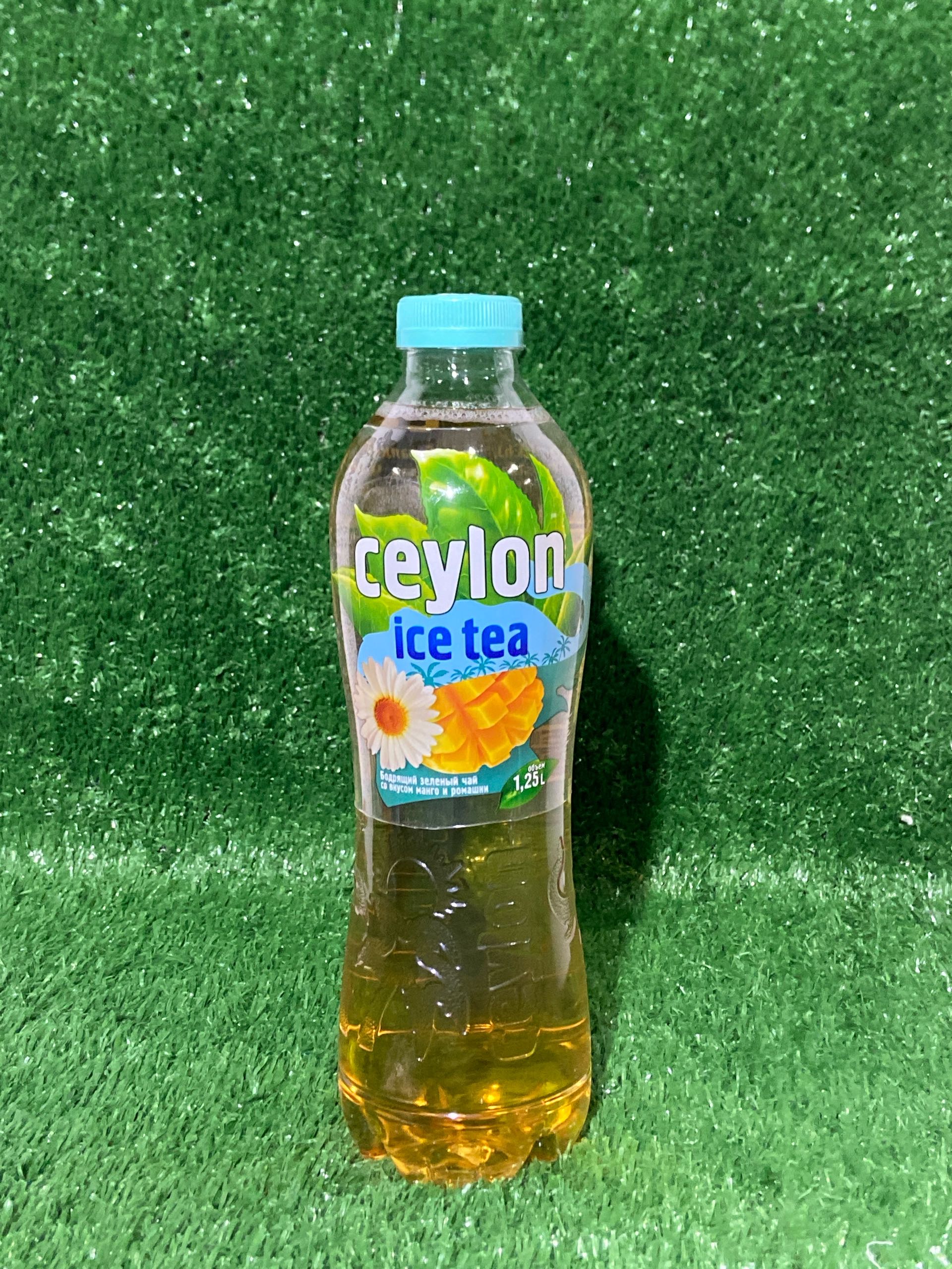 Чай "Ceylon", с ароматом манго-ромашка ПЭТ бутылка 1,25 л